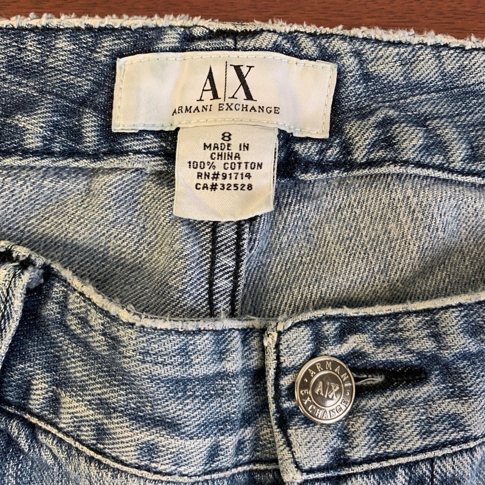 Armani Exchange Mid-rise Bootcut 100% Cotton - Picture 8 of 8